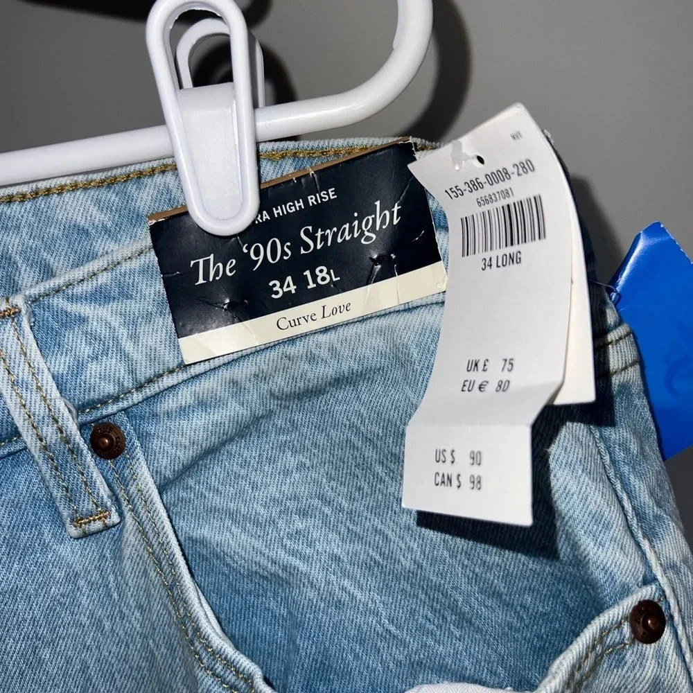 NEW Abercrombie The '90s Straight - Picture 9 of 14